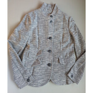 NWT Rag & Bone Slade Tweed Jacket Blazer Size 2 Navy White Multi #4F451